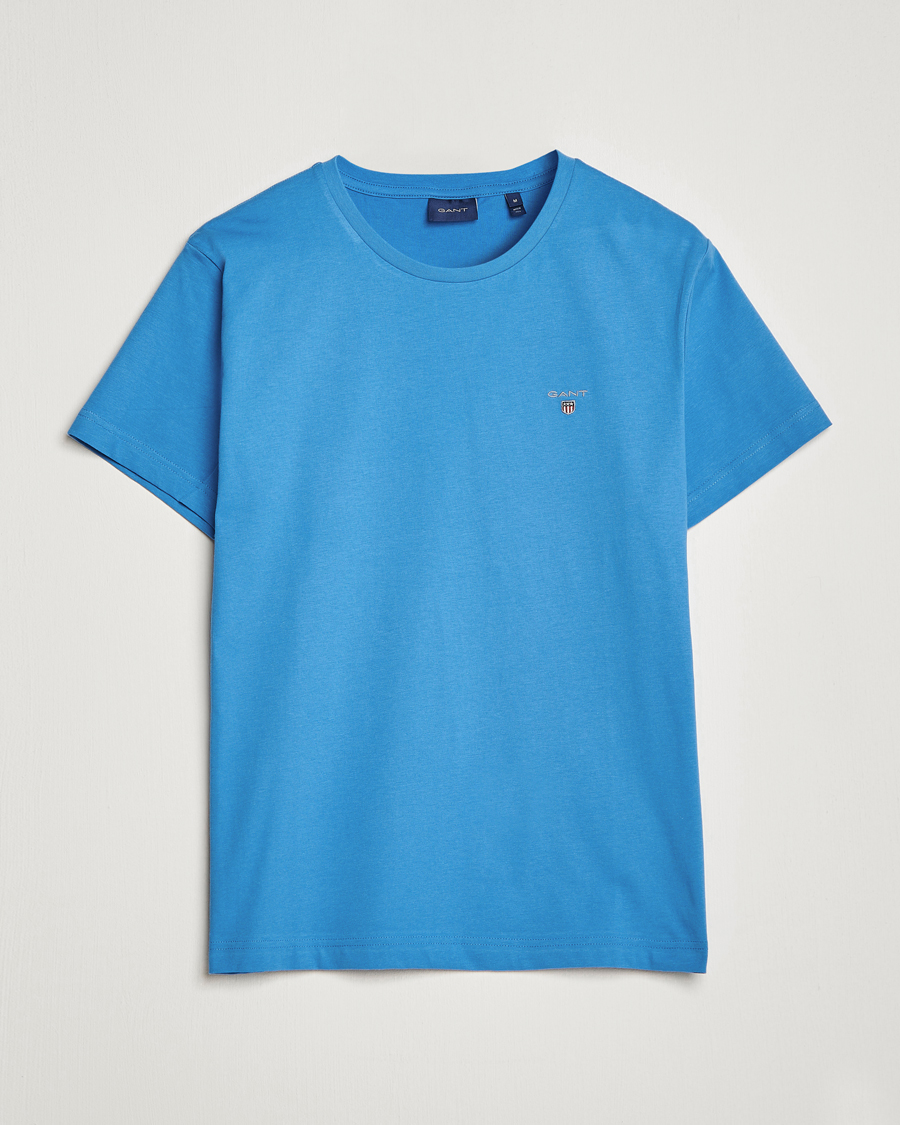 Heren | T-shirts | GANT | The Original T-Shirt Day Blue