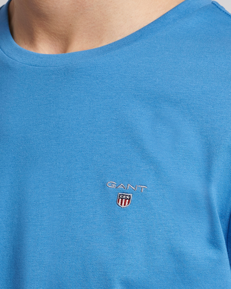 Heren | T-shirts | GANT | The Original T-Shirt Day Blue