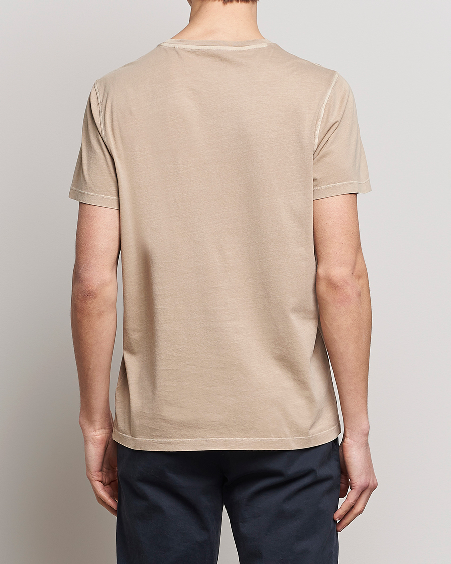 Heren | T-shirts | GANT | Sunbleached T-Shirt Concrete Beige