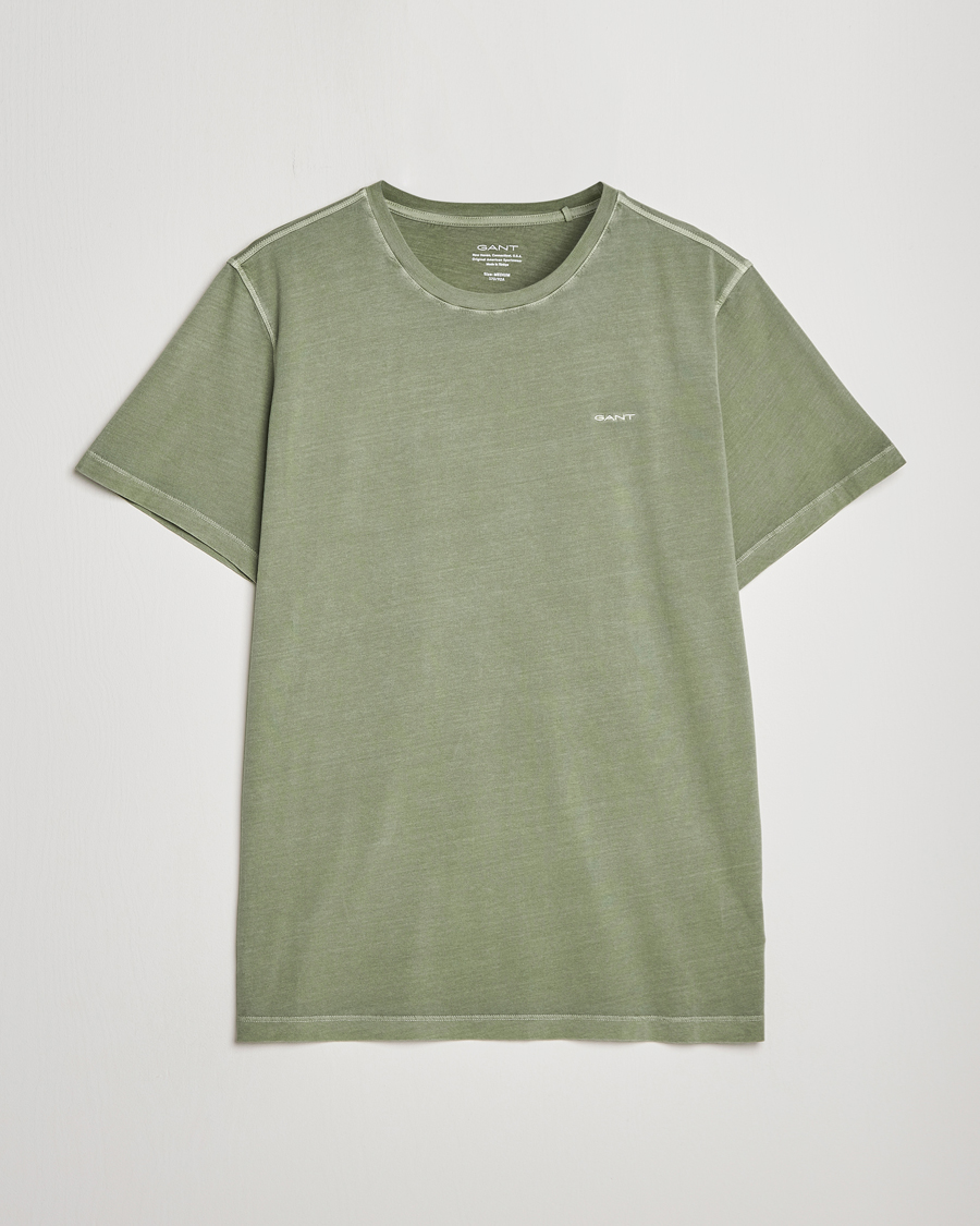 Heren | T-shirts | GANT | Sunbleached T-Shirt Kalamata Green