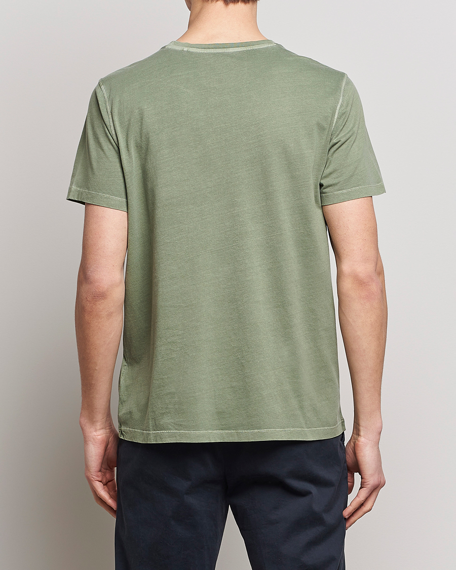 Heren | T-shirts | GANT | Sunbleached T-Shirt Kalamata Green