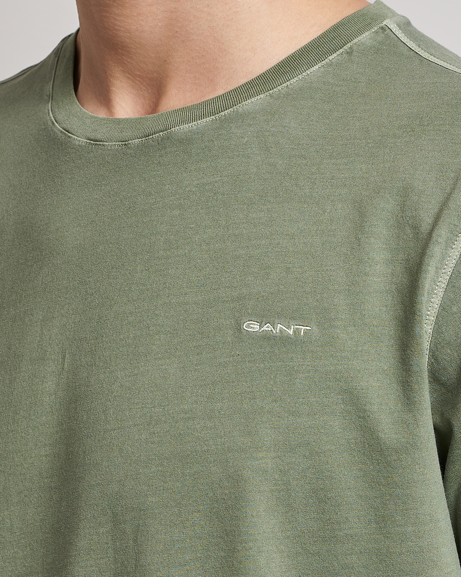 Heren | T-shirts | GANT | Sunbleached T-Shirt Kalamata Green