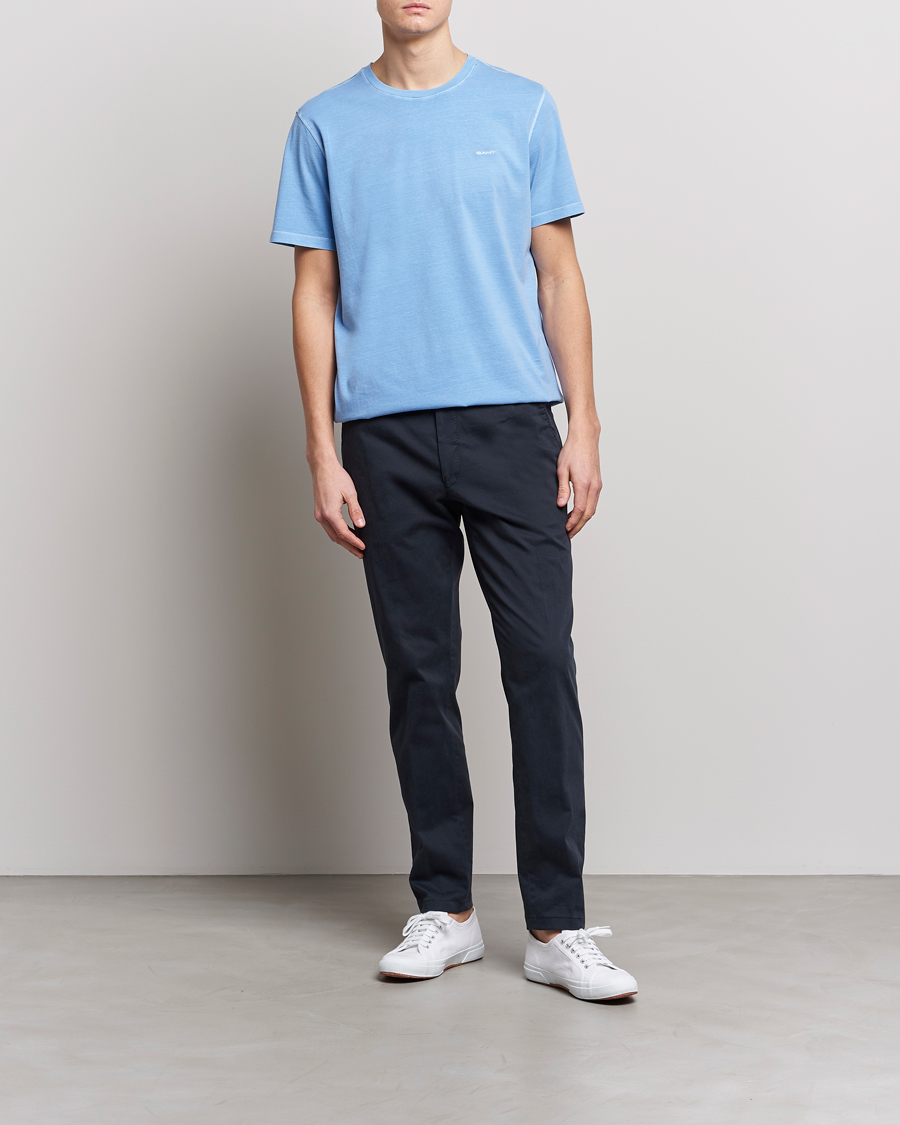 Heren | T-shirts | GANT | Sunbleached T-Shirt Gentle Blue