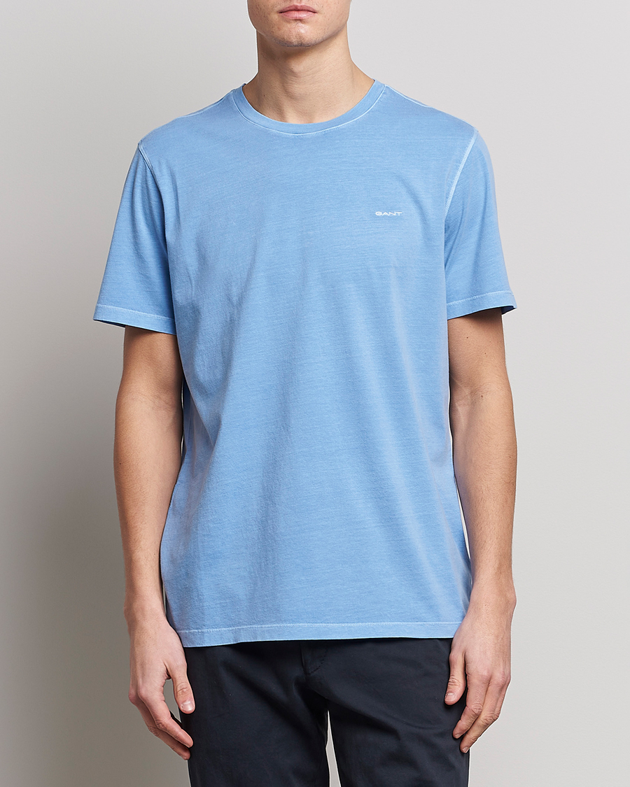Heren | T-shirts | GANT | Sunbleached T-Shirt Gentle Blue