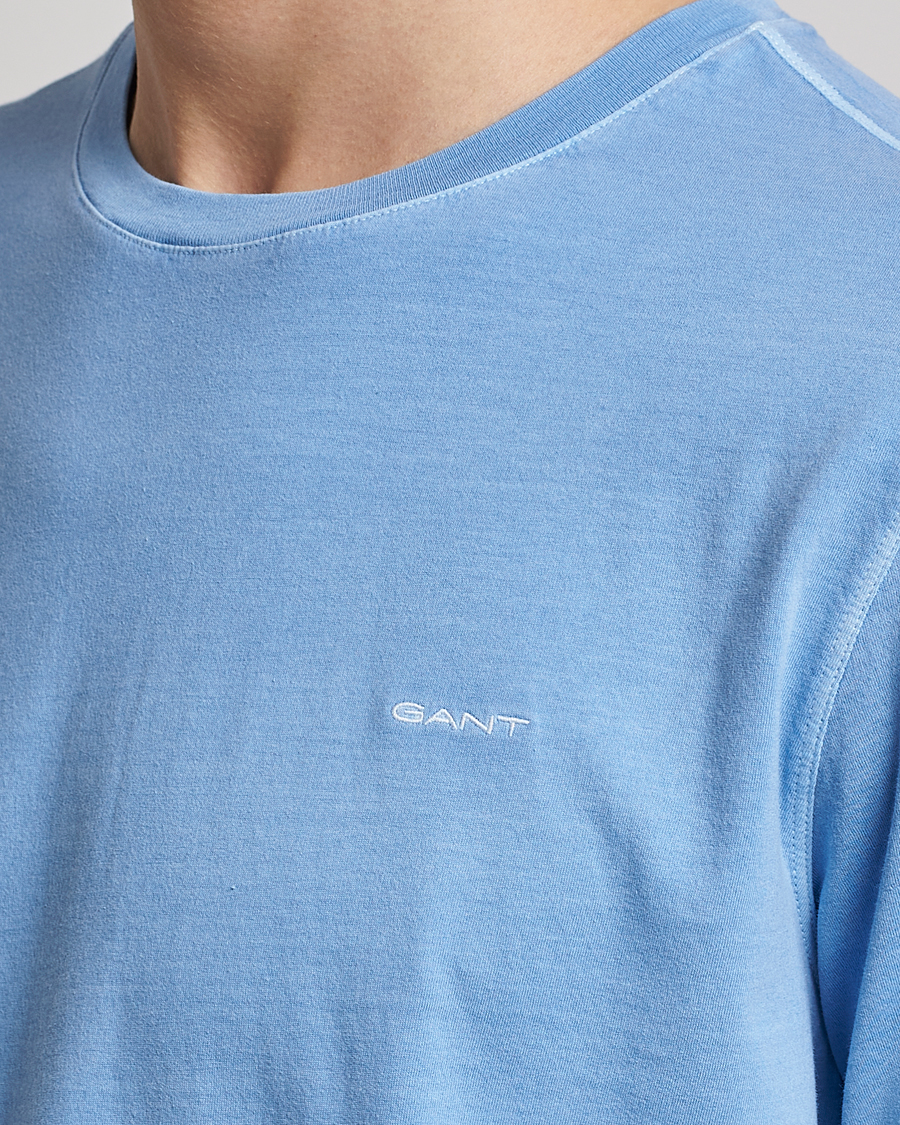 Heren | T-shirts | GANT | Sunbleached T-Shirt Gentle Blue