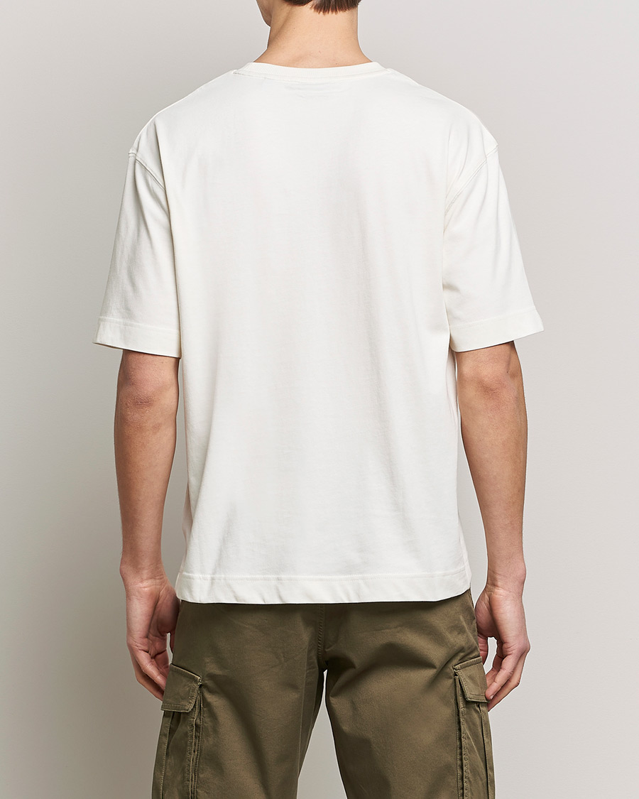Heren | T-shirts | GANT | Icon Crew Neck T-Shirt Cream