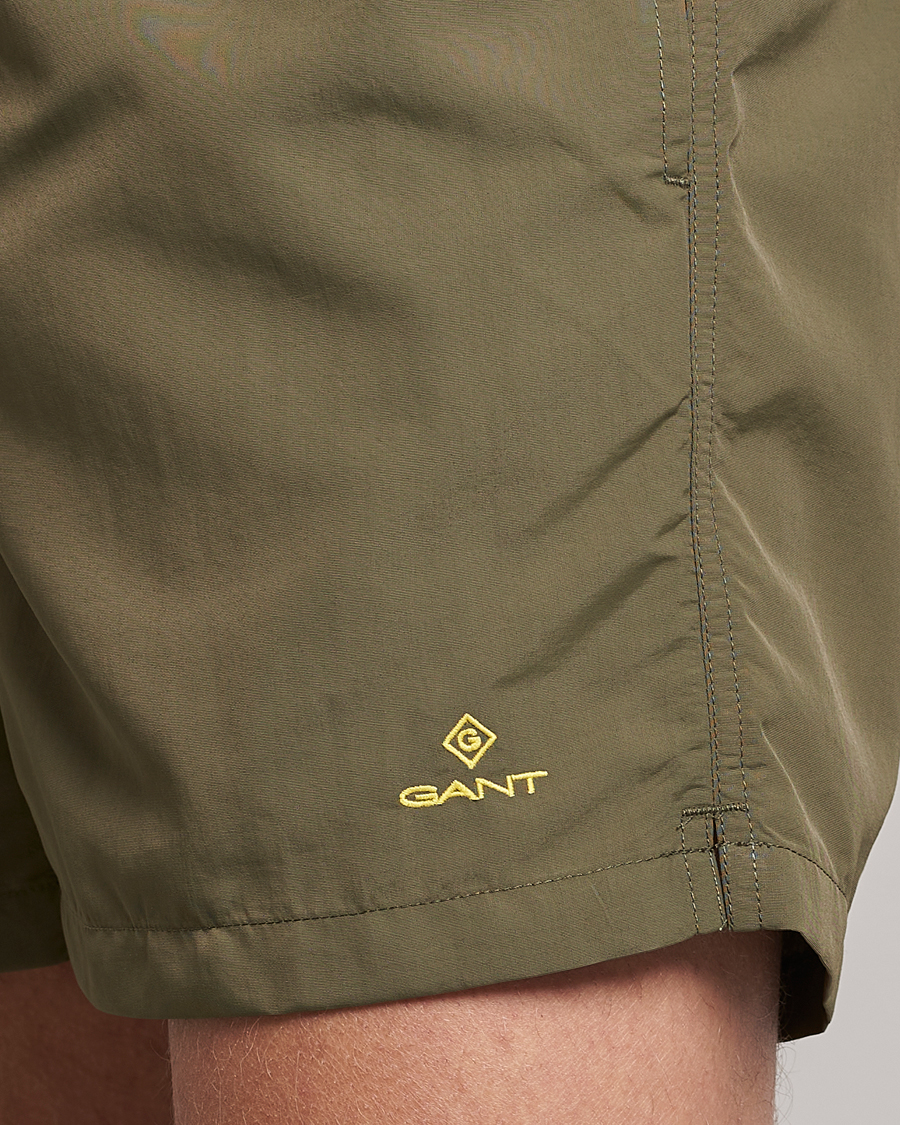 Heren | Zwembroek | GANT | Basic Swimshorts Racing Green