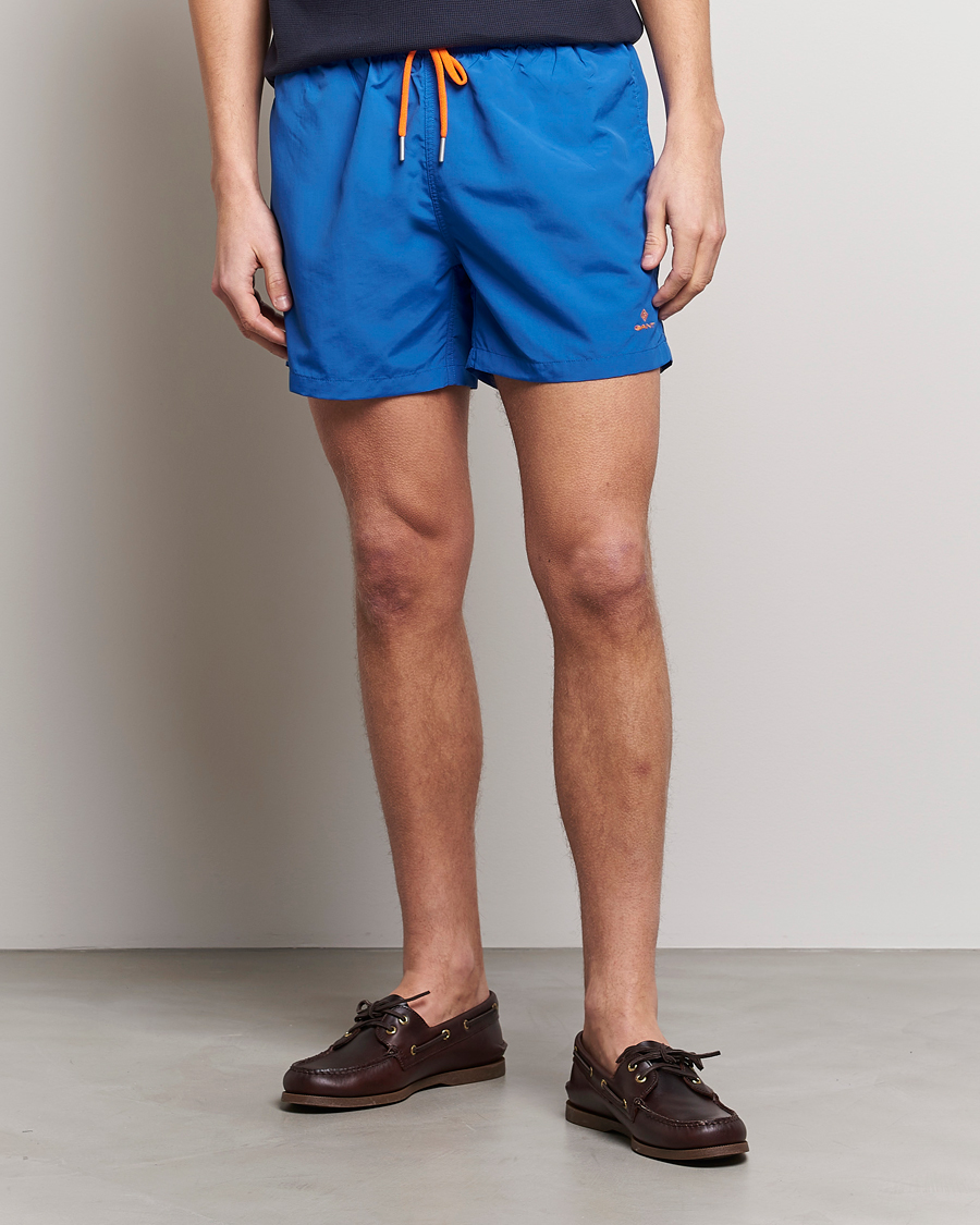 Heren | Zwembroek | Gant | Basic Swimshorts Nautical Blue