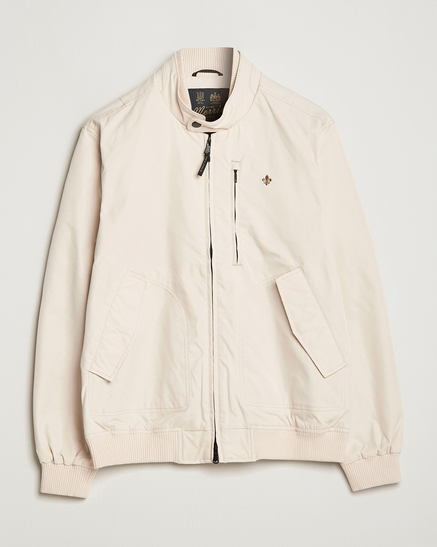Heren | Jassen | Morris | New Harrington Jacket Off White