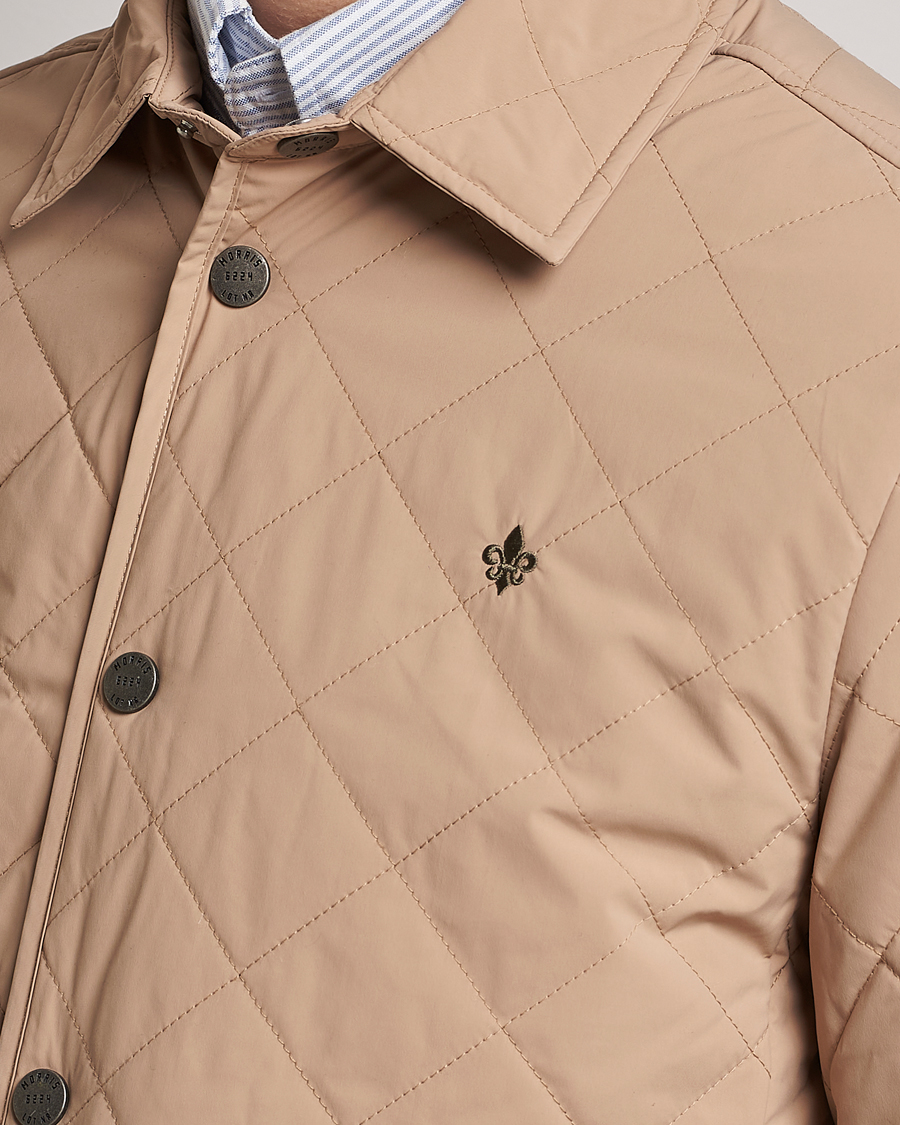 Heren | Jassen | Morris | Dunham Quilted Jacket Beige