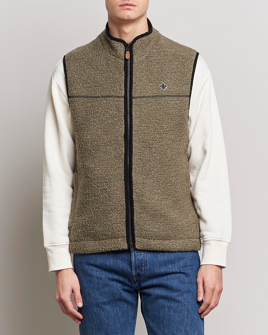 Heren | Gilets | Morris | Whitfield Pile Vest Green