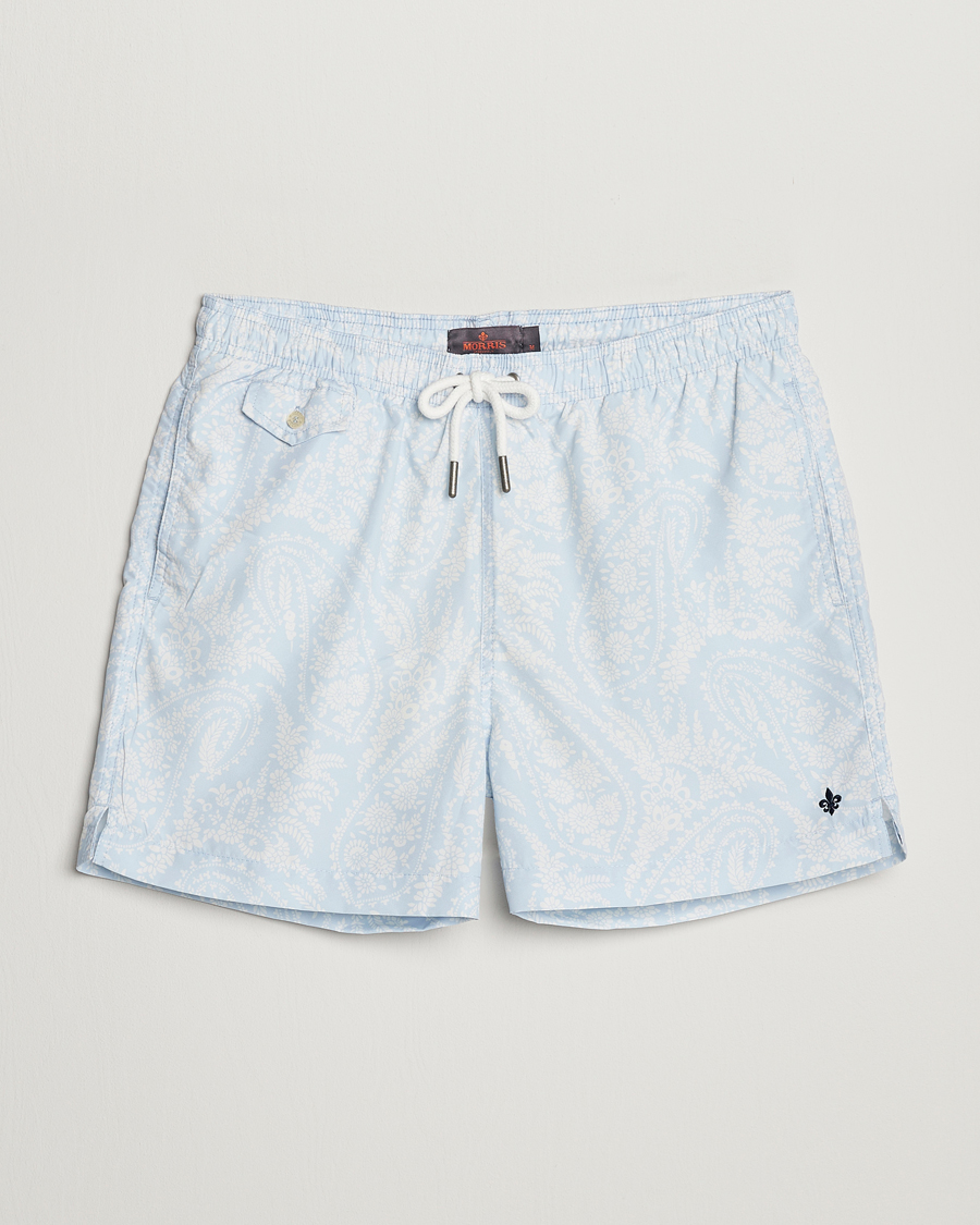 Heren | Zwembroek | Morris | Paisley Bathing Trunks Light Blue
