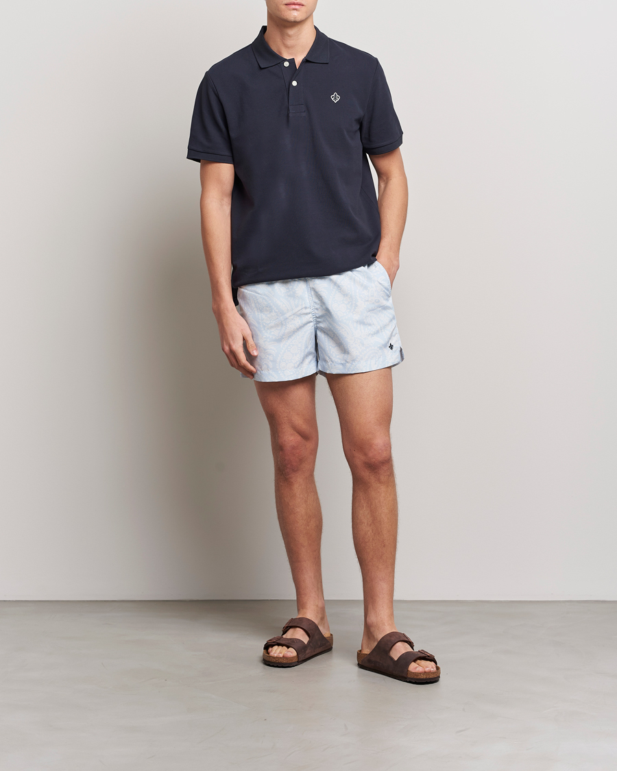 Heren | Zwembroek | Morris | Paisley Bathing Trunks Light Blue