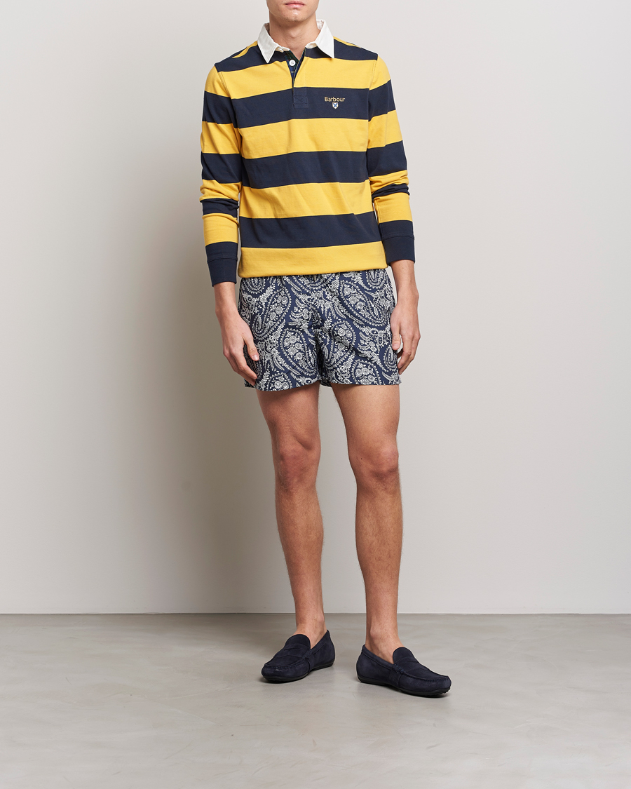 Heren | Zwembroek | Morris | Paisley Bathing Trunks Navy