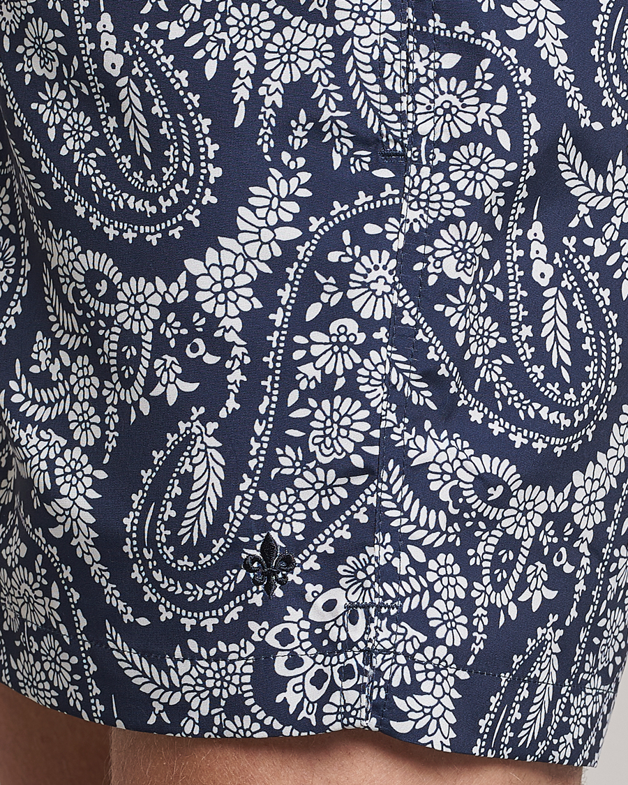 Heren | Zwembroek | Morris | Paisley Bathing Trunks Navy