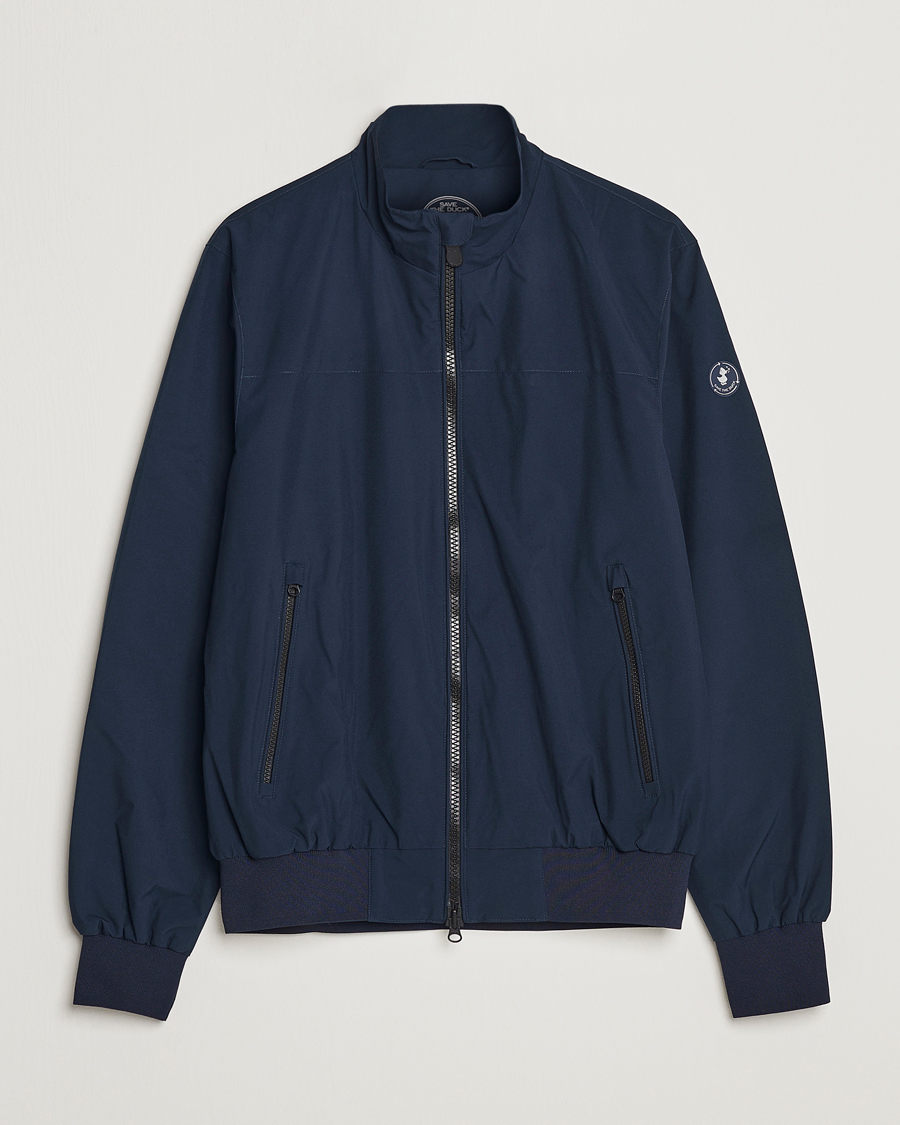 Heren | Jassen | Save The Duck | Finlay Waterproof Jacket Blue Black