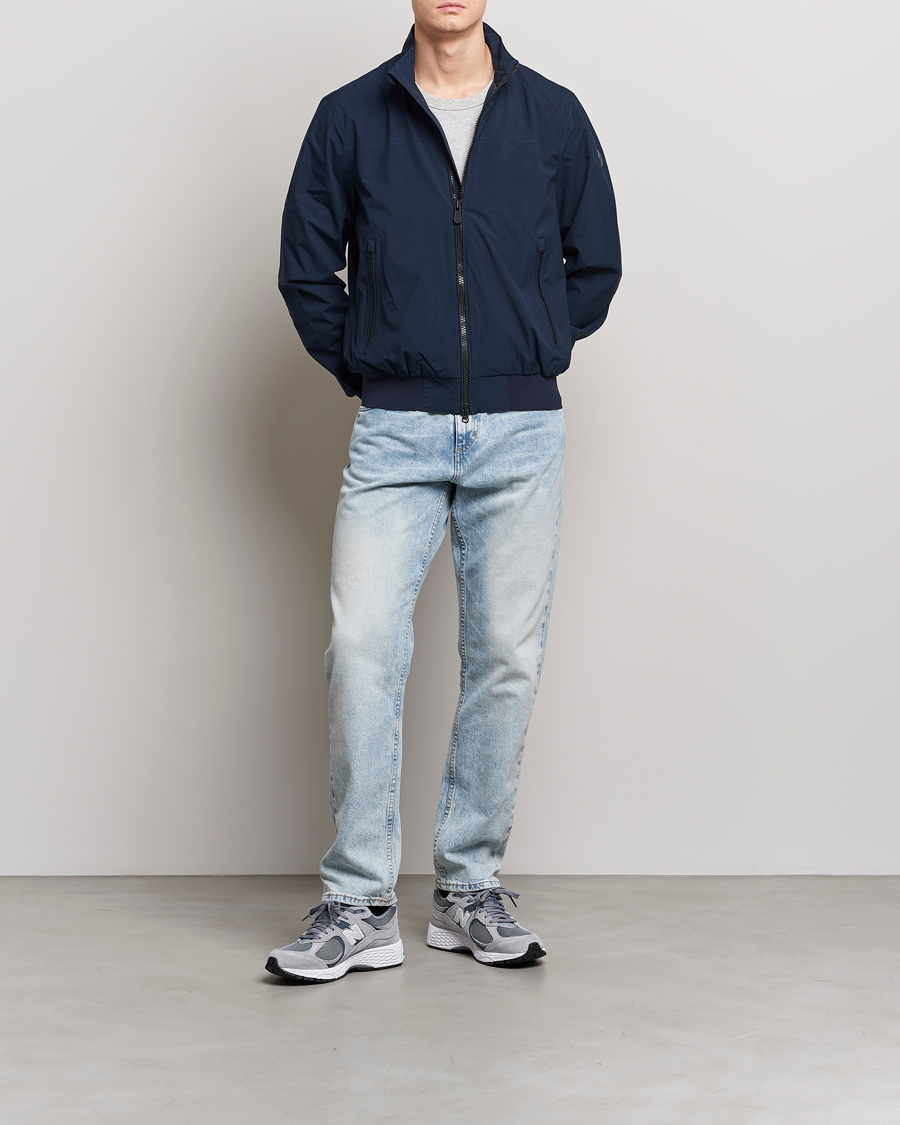 Heren | Jassen | Save The Duck | Finlay Waterproof Jacket Blue Black