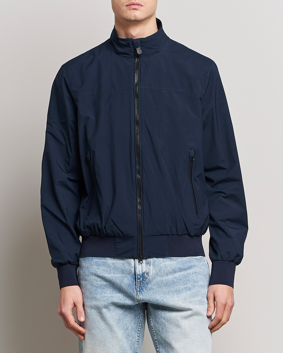 Heren | Jassen | Save The Duck | Finlay Waterproof Jacket Blue Black
