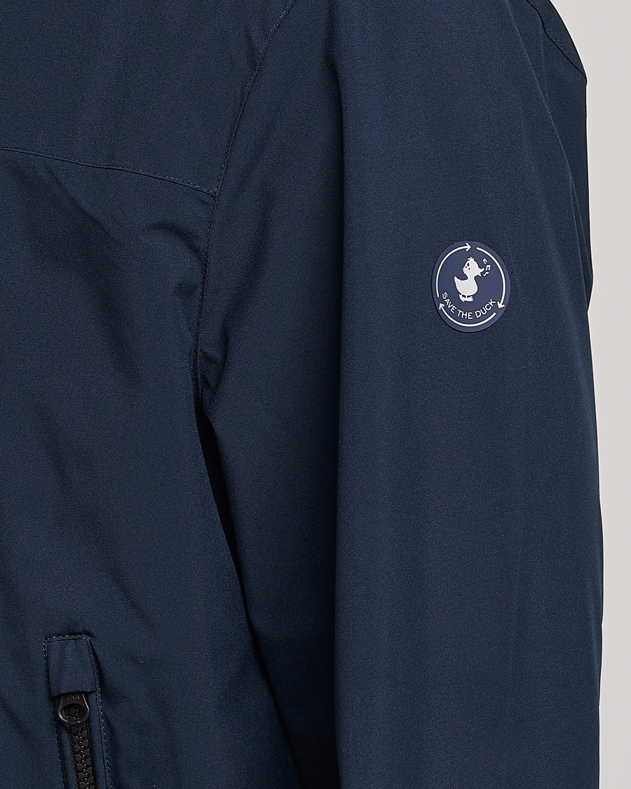 Heren | Jassen | Save The Duck | Finlay Waterproof Jacket Blue Black