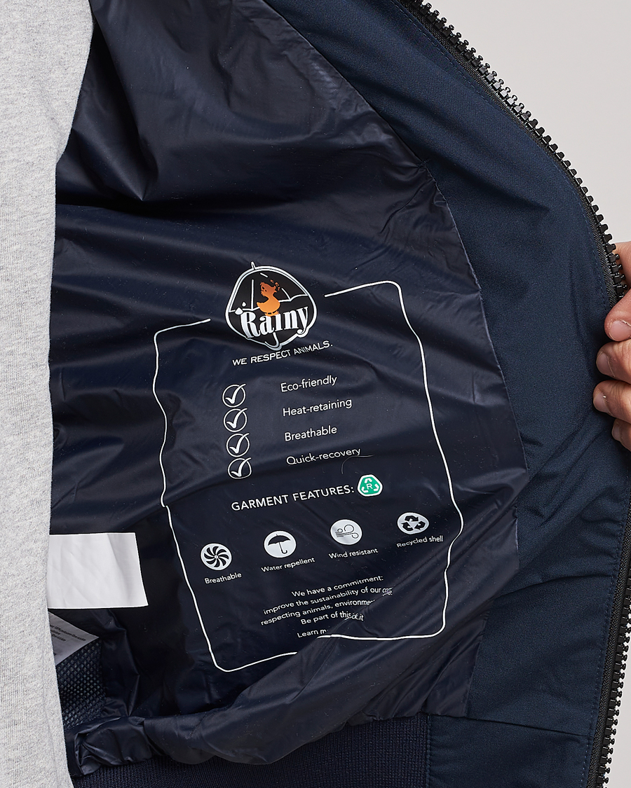 Heren | Jassen | Save The Duck | Finlay Waterproof Jacket Blue Black