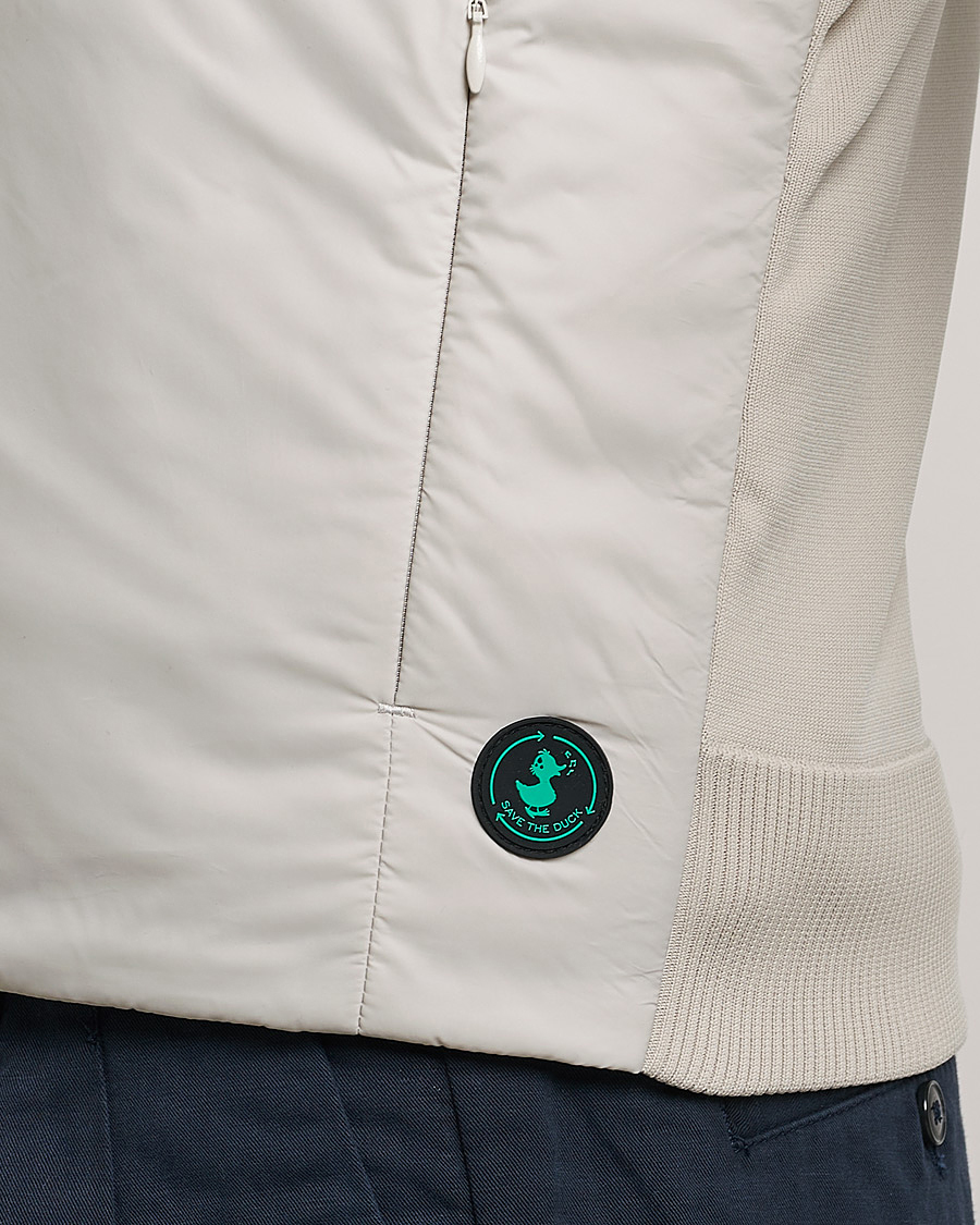 Heren | Gilets | Save The Duck | Tucana Recycled Hybrid Vest Rainy Beige