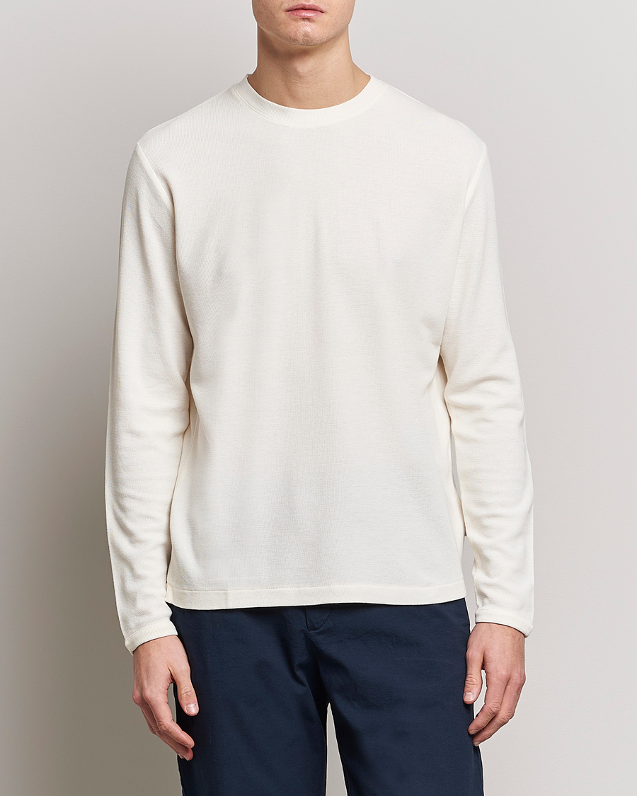 Heren |  | NN07 | Clive Knitted Sweater Egg White