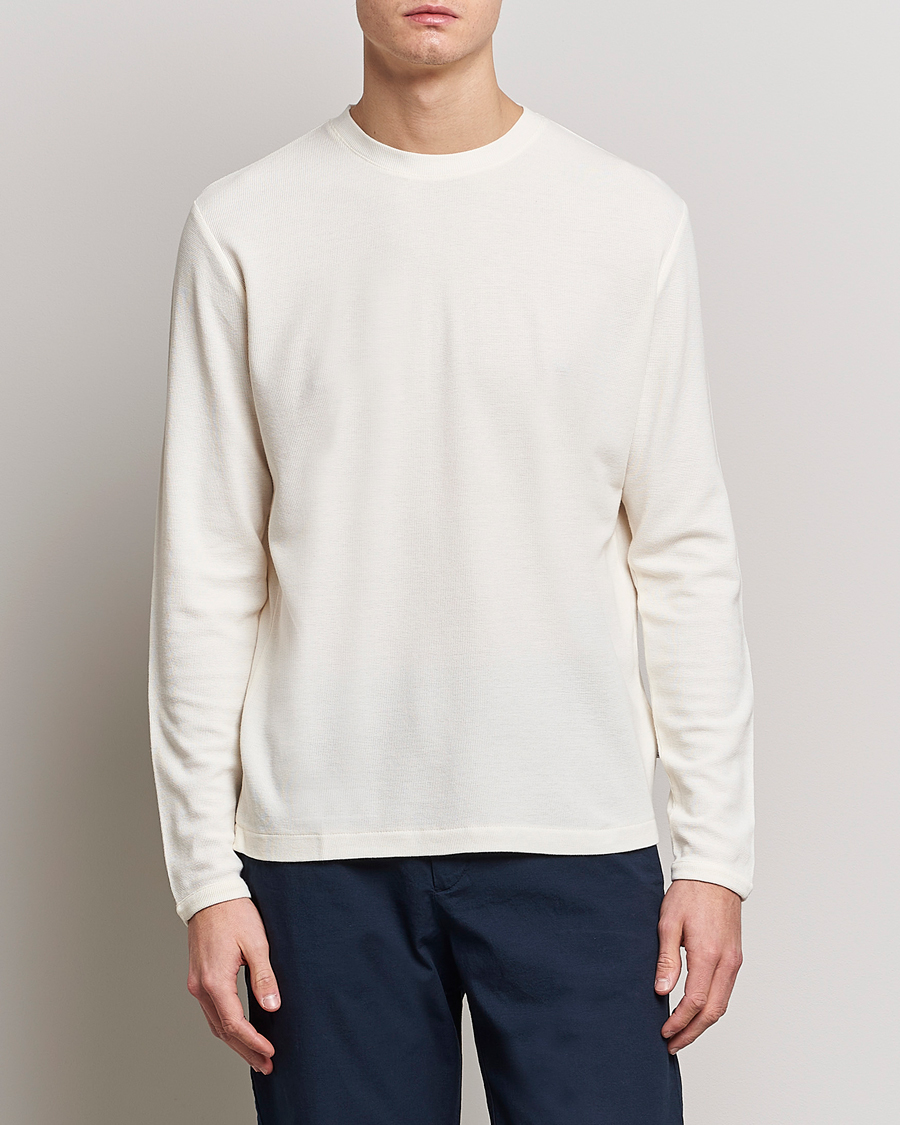 Heren | Afdelingen | NN07 | Clive Knitted Sweater Egg White