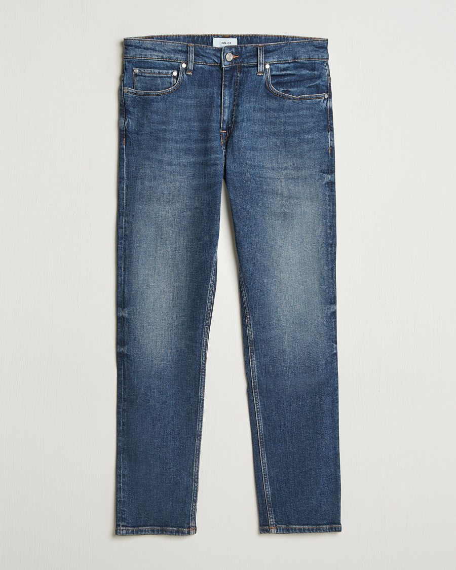 Heren | Jeans | NN07 | Johnny Stretch Jeans Dark Denim