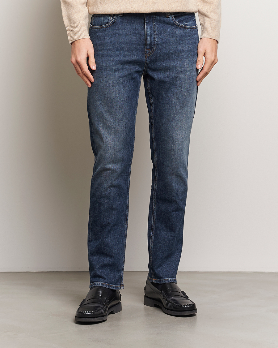 Heren | NN07 | NN07 | Johnny Stretch Jeans Dark Denim