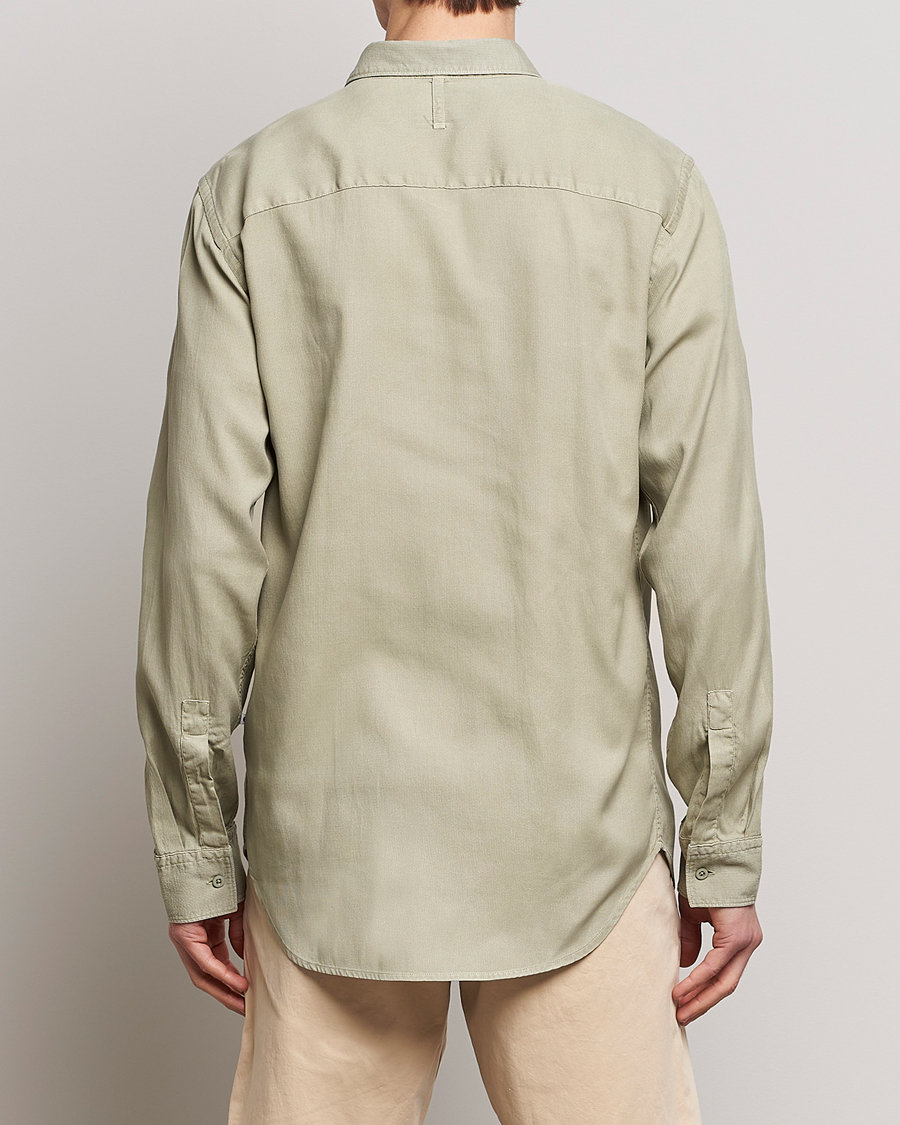 Heren | Overhemden | NN07 | Cohen Summer Cord Shirt Pale Green