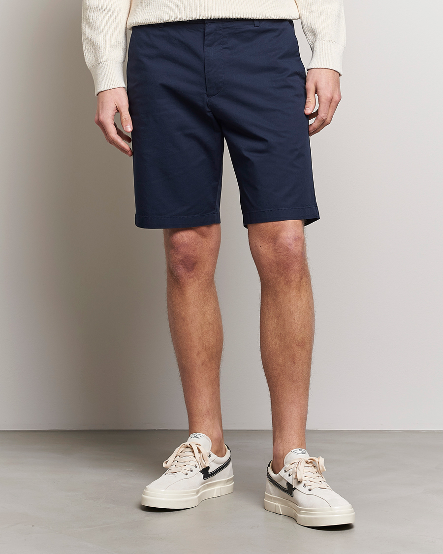 Heren | American Heritage | Dockers | Cotton Stretch Twill Chino Shorts Navy Blazer