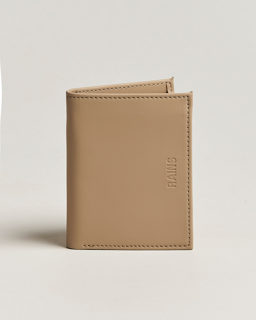 Heren | RAINS Folded Wallet Sand | RAINS | Folded Wallet Sand