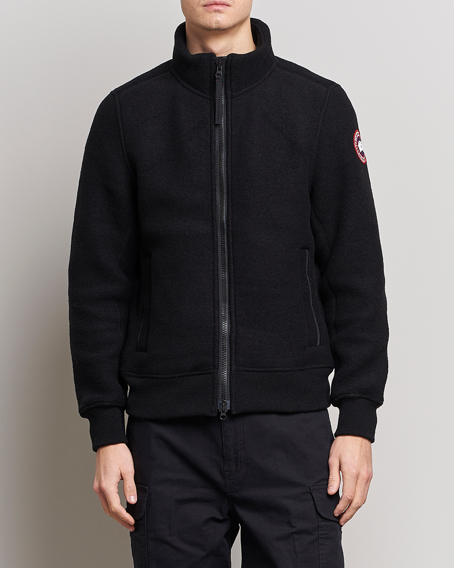 Heren | Hedendaagse jassen | Canada Goose | Lawson Fleece Jacket Black