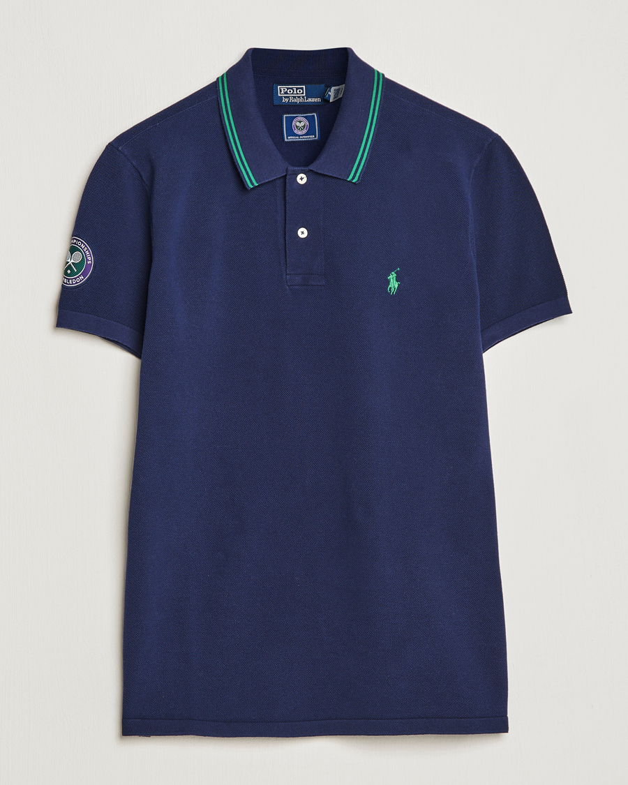 Heren | Polo's | Polo Ralph Lauren | Custom Slim Fit Wimbledon Polo Refined Navy