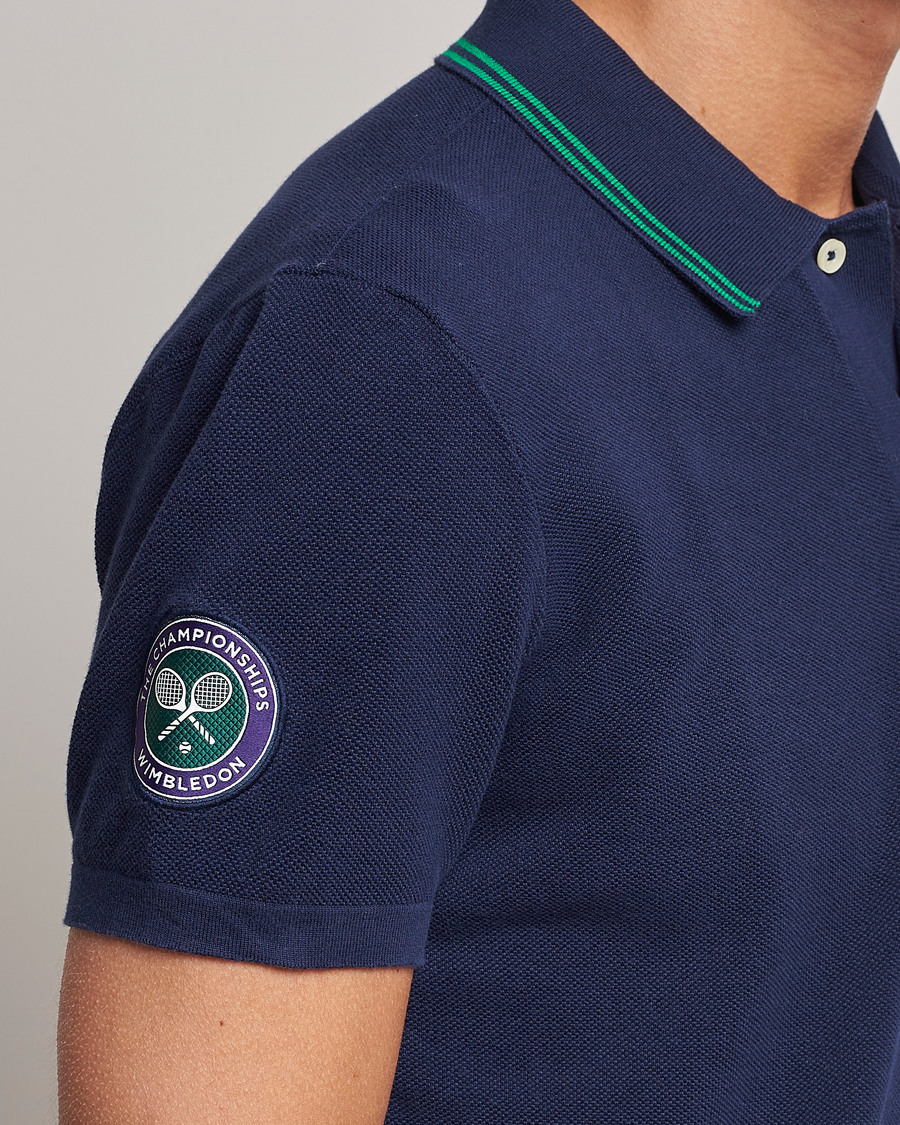 Heren | Polo's | Polo Ralph Lauren | Custom Slim Fit Wimbledon Polo Refined Navy
