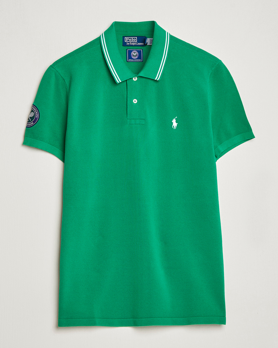 Heren | Polo's | Polo Ralph Lauren | Custom Slim Fit Wimbledon Polo Stem Green