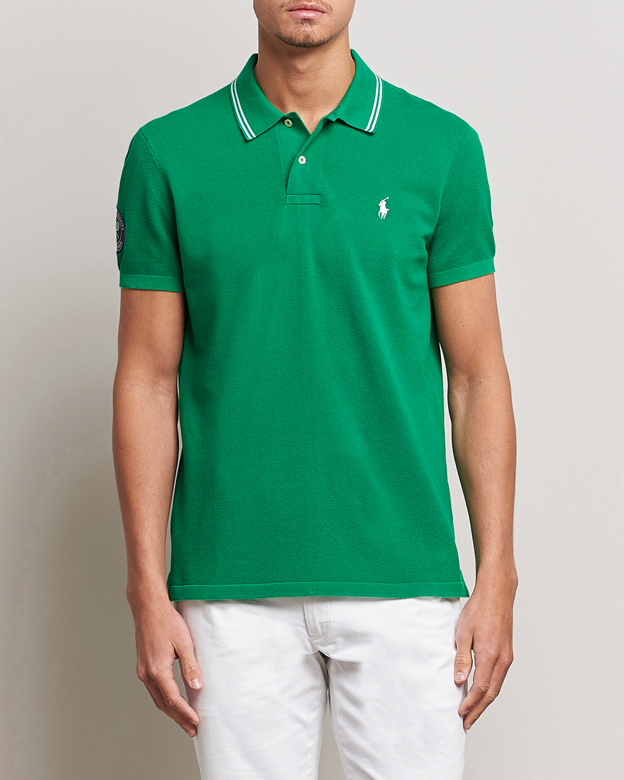 Heren | Polo's | Polo Ralph Lauren | Custom Slim Fit Wimbledon Polo Stem Green