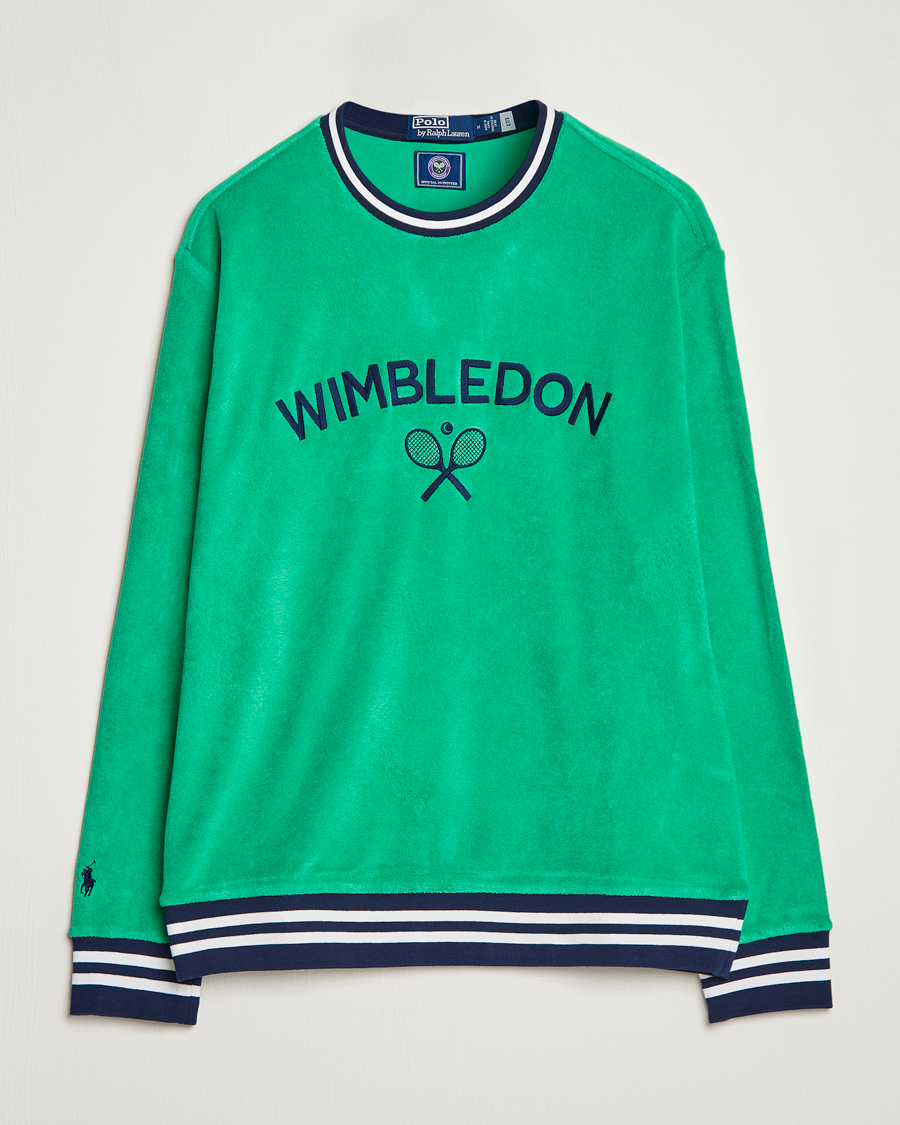 Heren | Truien | Polo Ralph Lauren | Wimbledon Terry Sweatshirt Stem Green