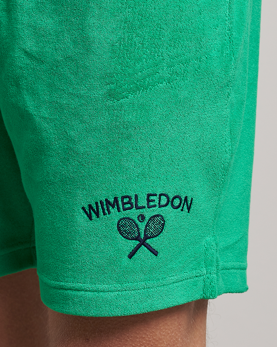 Heren | Korte broek | Polo Ralph Lauren | Wimbledon Terry Sweatshorts Stem Green