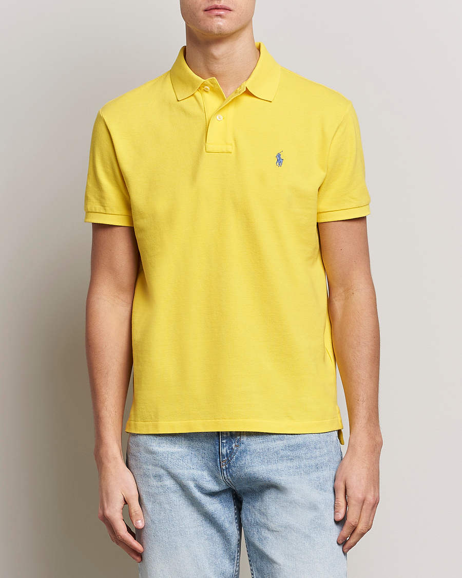 Men |  | Polo Ralph Lauren | Custom Slim Fit Polo Lemon Crush