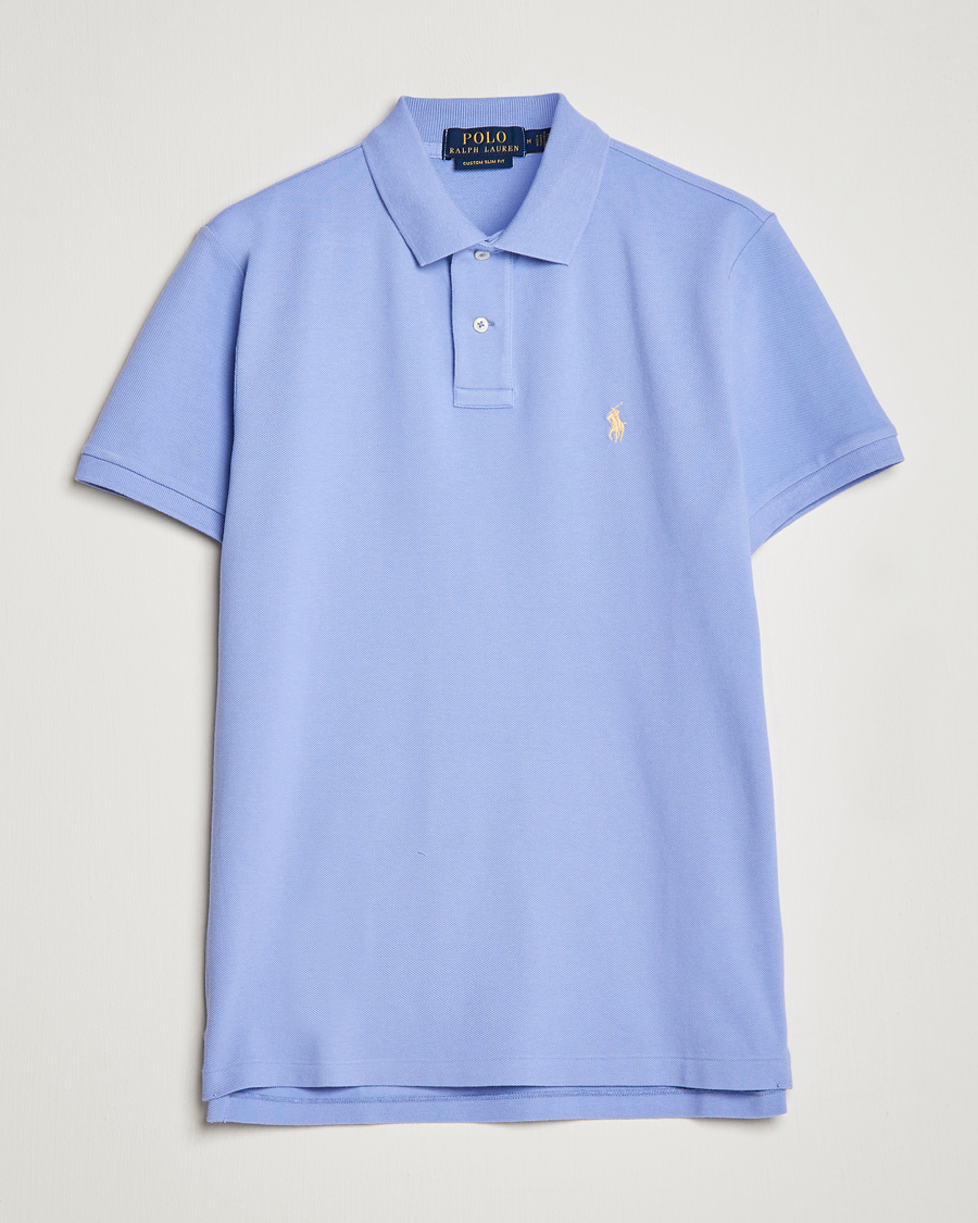 Heren | Polo's | Polo Ralph Lauren | Custom Slim Fit Polo Lafayette Blue