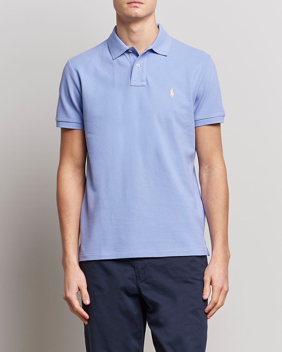 Heren |  | Polo Ralph Lauren | Custom Slim Fit Polo Lafayette Blue