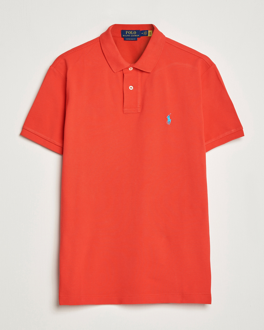 Heren | Polo's | Polo Ralph Lauren | Custom Slim Fit Polo Petal Rose