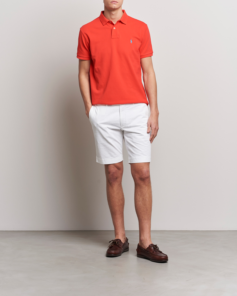 Heren | Polo's | Polo Ralph Lauren | Custom Slim Fit Polo Petal Rose