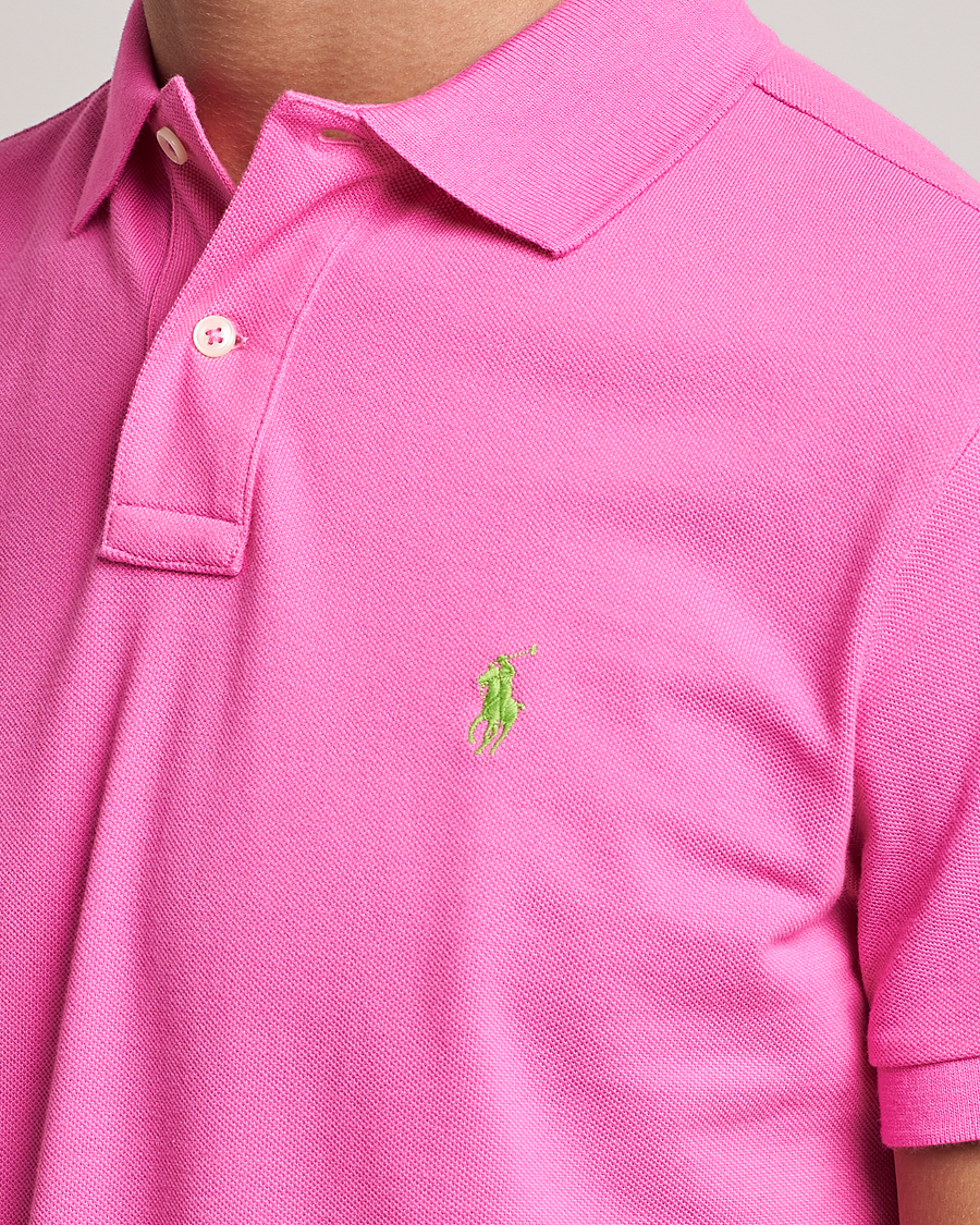 Heren | Polo's | Polo Ralph Lauren | Custom Slim Fit Polo Dalia Pink