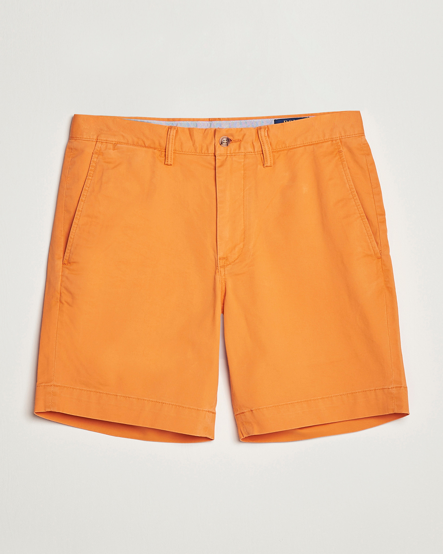 Heren | Korte broek | Polo Ralph Lauren | Tailored Slim Fit Shorts Optic Orange