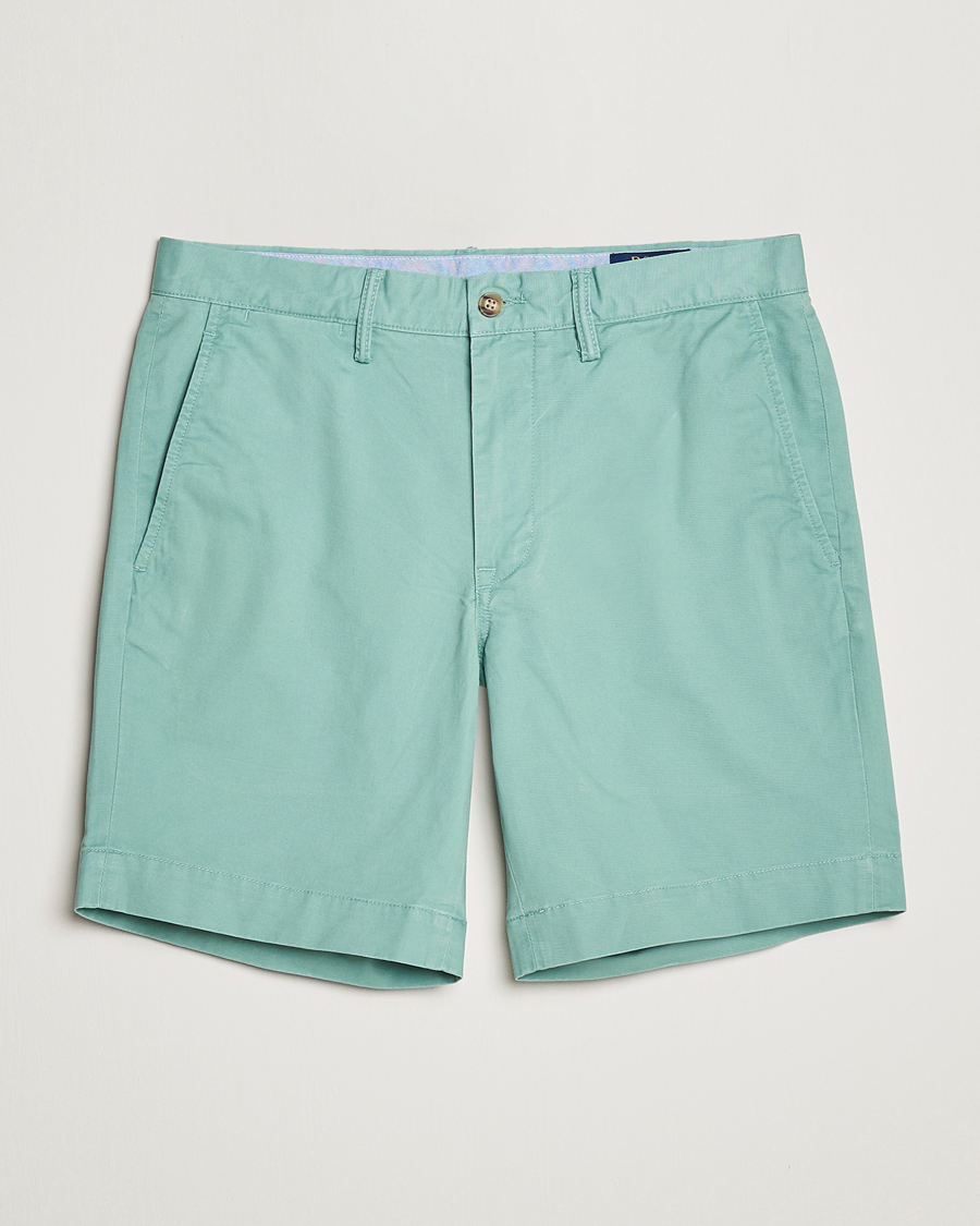 Heren | Korte broek | Polo Ralph Lauren | Tailored Slim Fit Shorts Faded Mint