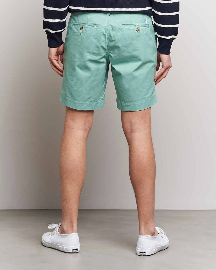 Heren | Korte broek | Polo Ralph Lauren | Tailored Slim Fit Shorts Faded Mint