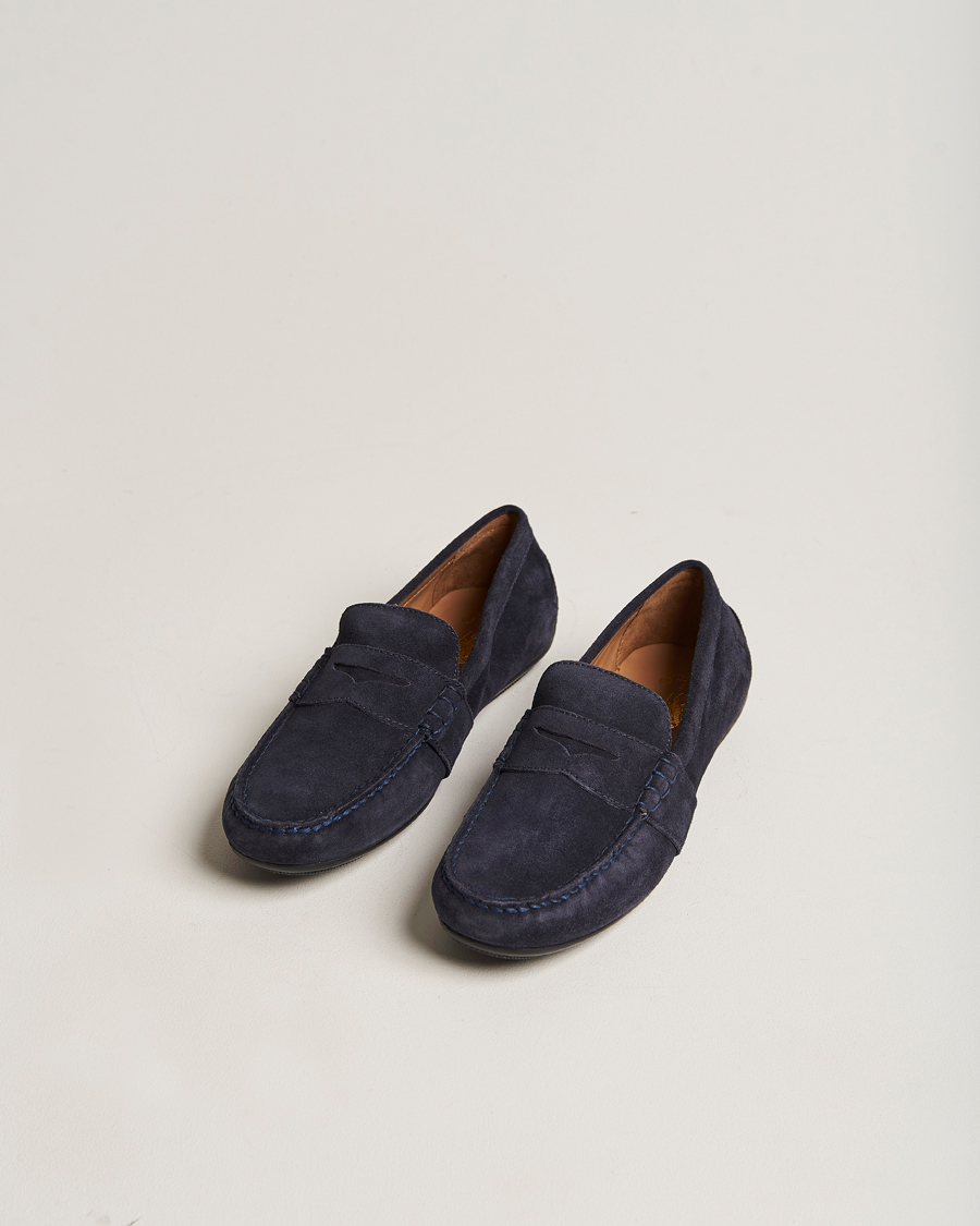 Heren | Suède schoenen | Polo Ralph Lauren | Reynold Suede Driving Loafer Hunter Navy