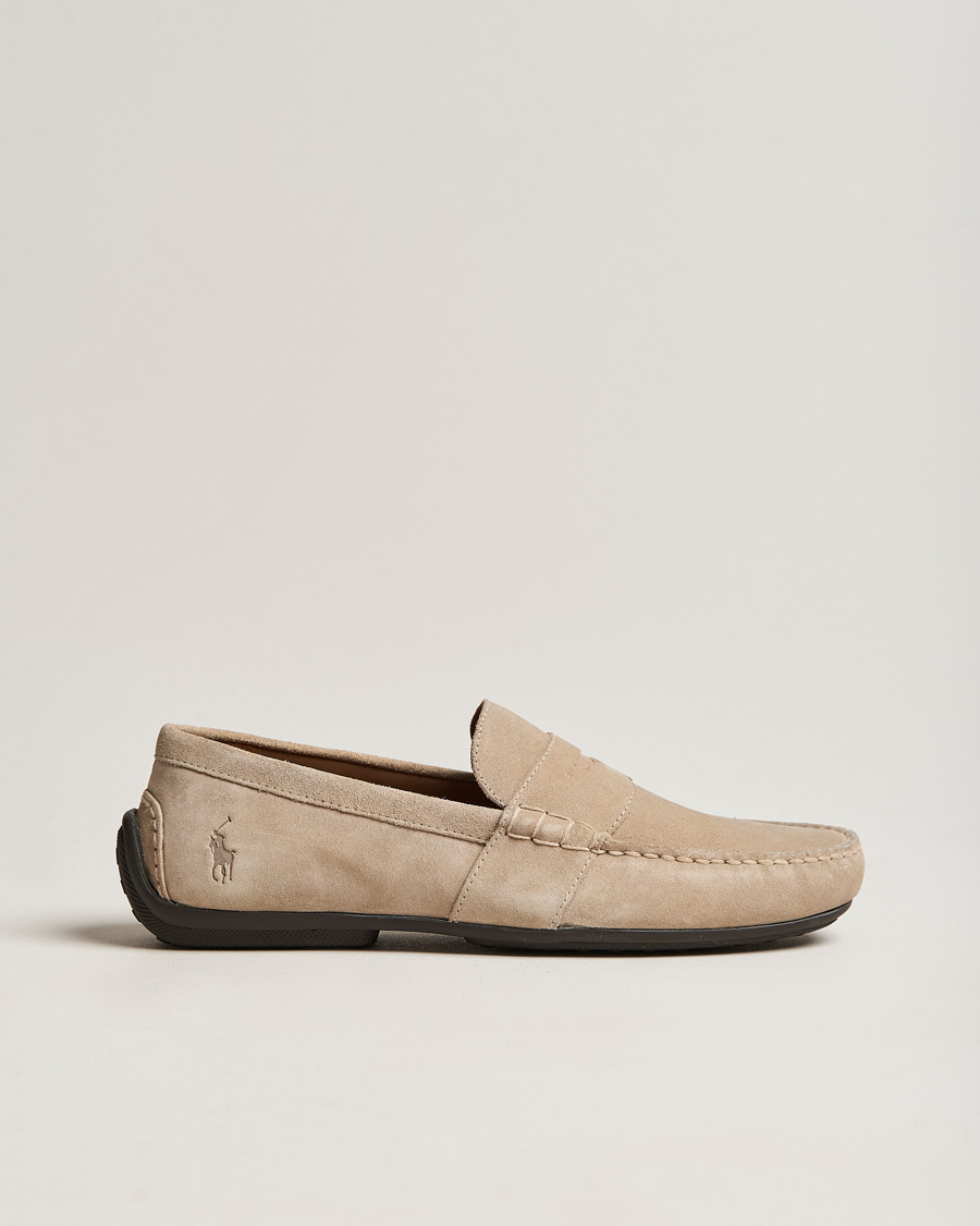 Heren | Mocassins | Polo Ralph Lauren | Reynold Suede Driving Loafer Milkshake